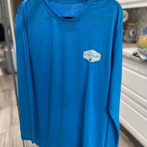 Blue Dive N Surf Long Sleeve Shirt